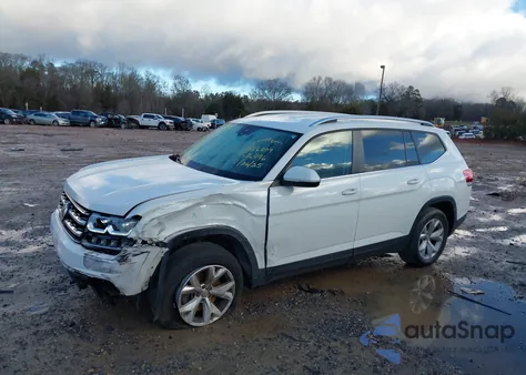 2018 Volkswagen Atlas 3.6L V6 Se/3.6L V6 Se W/Technology из США, поврежденный, VIN 1V2DR2CA7JC536496